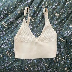Zara cropped tank top